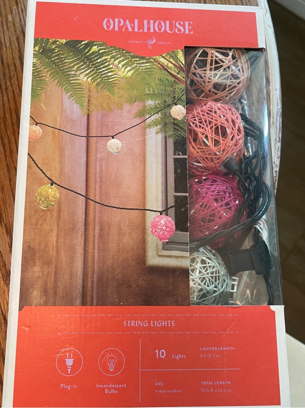 Opal house string lights